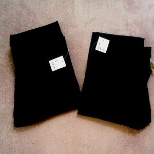2NEW BLACK LEGGINGS